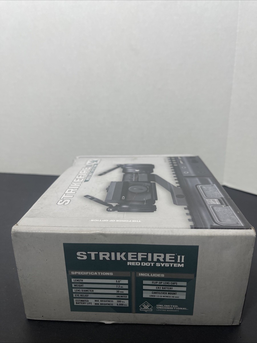 Vortex Optics Strikefire II 4 MOA Red Dot Sight for sale online | eBay