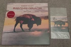 Robert Plant Saving Grace Fruit Punch Vinyl Signed Art Card Led Zeppelin. New