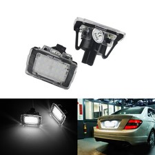 2x LED Kennzeichenbeleuchtung f&uuml;r Mercedes A GL GLA SLK W176 W447 W156 W166 R172
