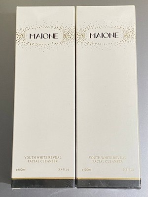 MAIONE Youth White Reveal Facial Cleanser  Anti-Aging-3.4oz EXP:07/2026(2-PACK)