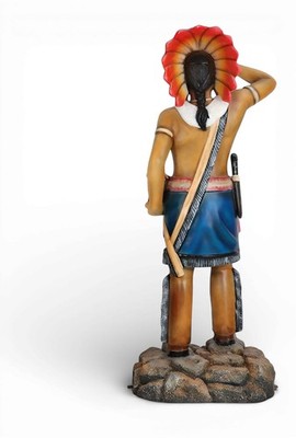 Tobacco Indian Cigar Store Statue 6FT Native American Indian Chief