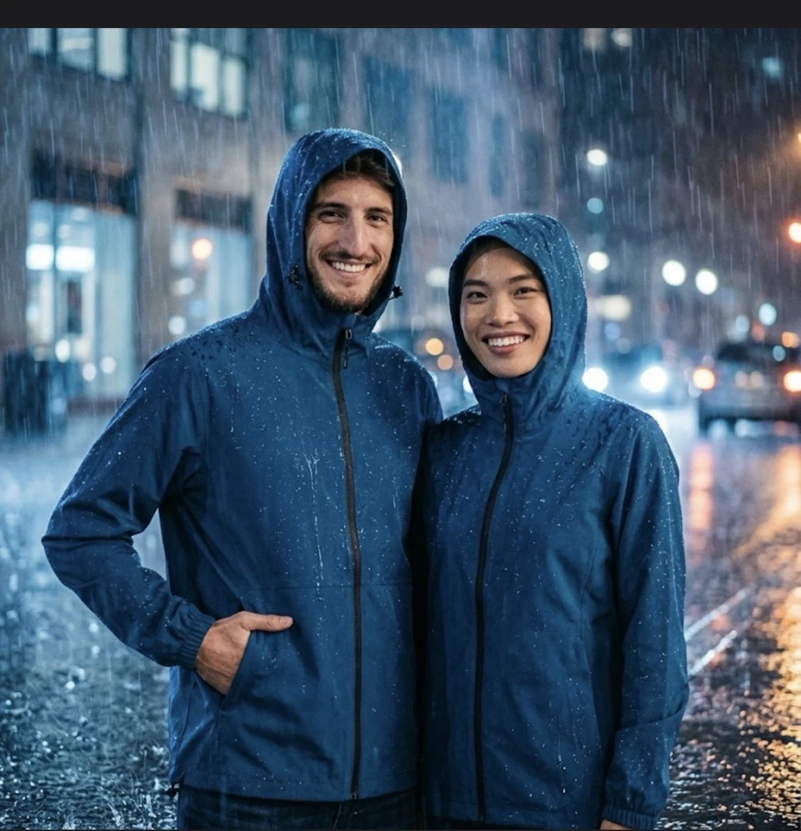 32 Degrees Rain Coat Blue Coats, Jackets & Vests for Women for