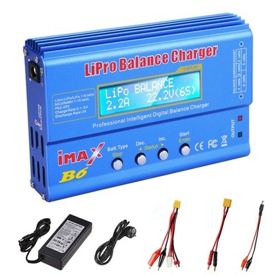 Lipo Ladegerät, 80W Lipo Ladegerät Balancer, 6Amp Balance High Power Ladegeräts