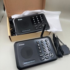 Wuloo Wireless Home Intercom 1 Mile Range 10 Channel 2-Pack Room-to-Room