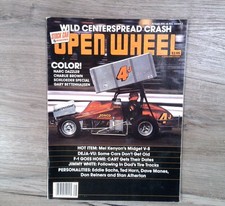 Open Wheel Magazine August 1983 #4J Sprint Car Kenny Jacobs Lopez