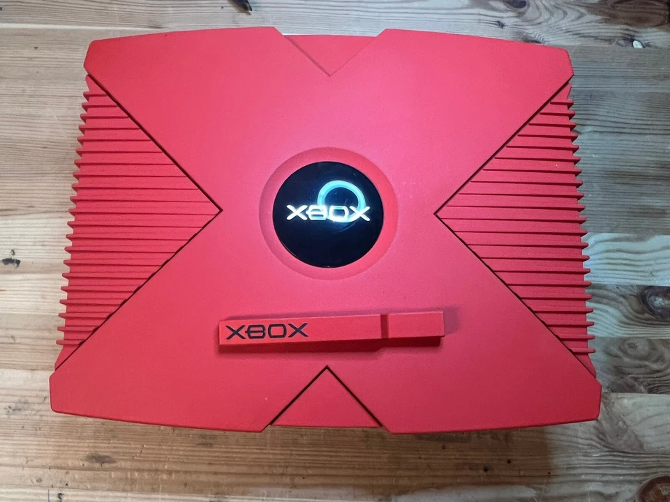 Estuche reacondicionado original Microsoft Xbox y bisel DVD solamente Foto 2 de 4