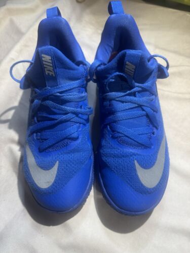 Nike Zoom Shift 2 Men's Boys Youth Basketball Blue Sneaker Shoes - Picture 4 of 8