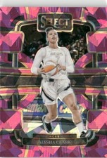 2023-24 Panini Select WNBA Pink Ice Prizm Alysha Clark Las Vegas Aces #43