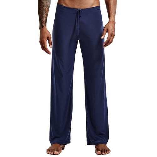 Men's Lounge Pants Sleep Gym Active Pajama Sweatpants Jogger with Elastic Waist - Picture 9 of 44