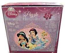 Disney Princess 48 piece puzzle - Snow White, Cinderella  Jasmine