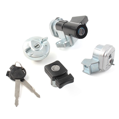 For Honda Lead NHX 110 2008-2012 Ignition Key Barrel Switch With Seat Lock Set - Picture 4 of 13