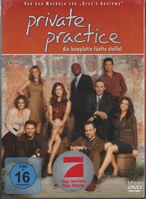 Private Practice die komplette fünfte Staffel 6DVD NEU Kate Walsh Benjamin Bratt
