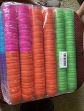 Fillable Easter Eggs with Hinge Bright Plastic Egg Hunt, Lot Of 288 Eggs