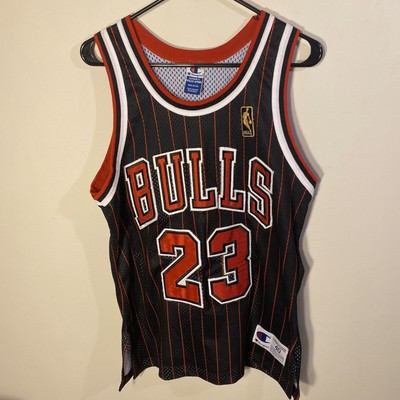black and red pinstripe jordan jersey