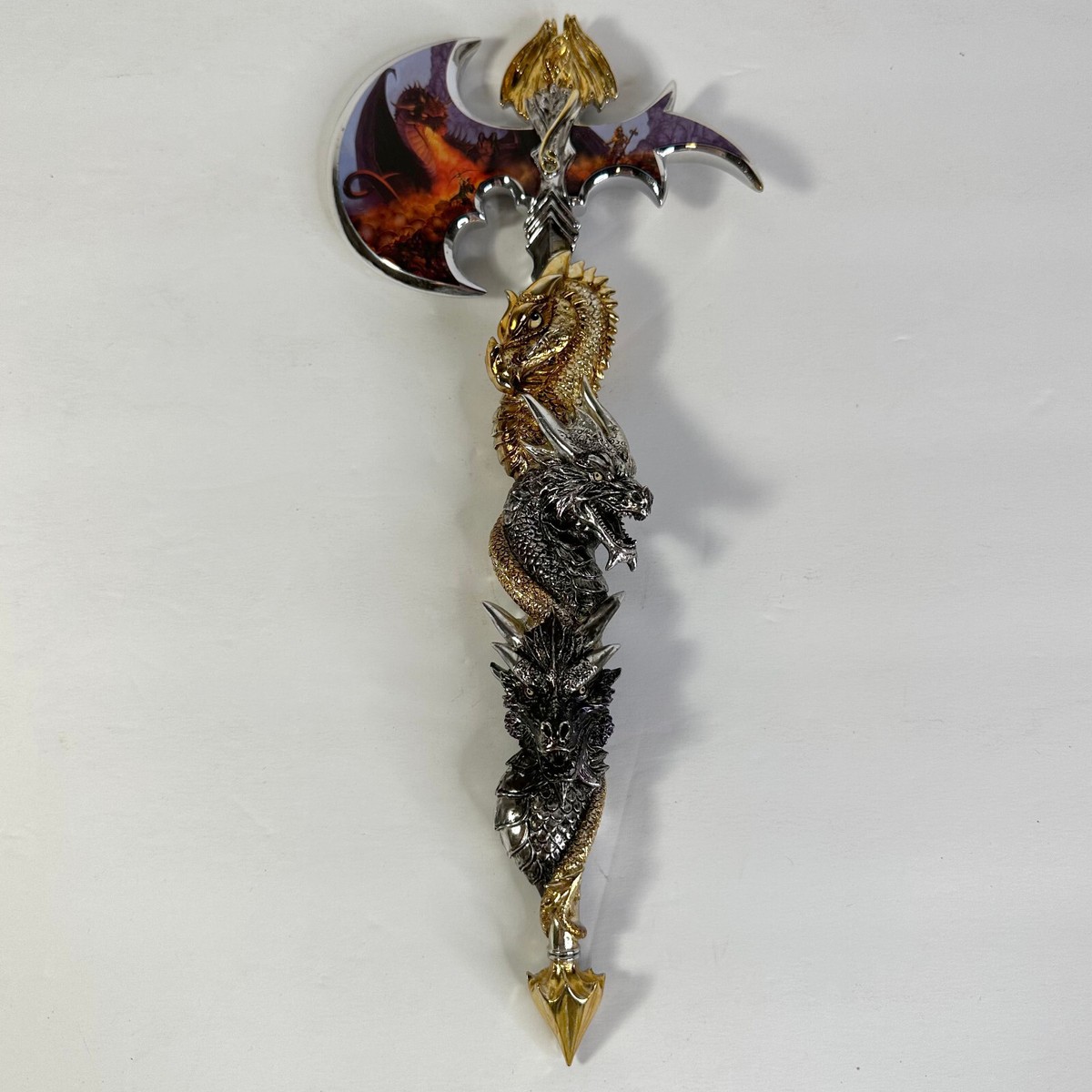 Myths and Magic Perilous Journey Axe - The Bradford Exchange 2007