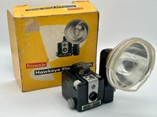 Kodak Brownie Hawkeye Camera Flash Outfit with Original Box