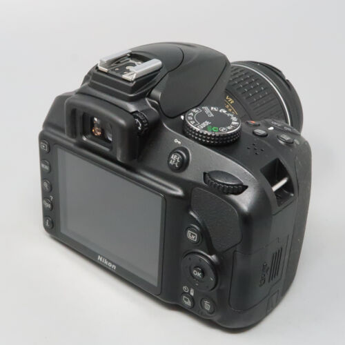 Nikon D D3400 24.2MP DSLR Camera (Kit w/ AF VR DX 18-55mm Lens) - 2,777 Clicks! - Picture 5 of 11
