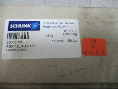 Schunk PGN125-1AS SD Parallelgreifer Schunk 30008768 unbenutzt
