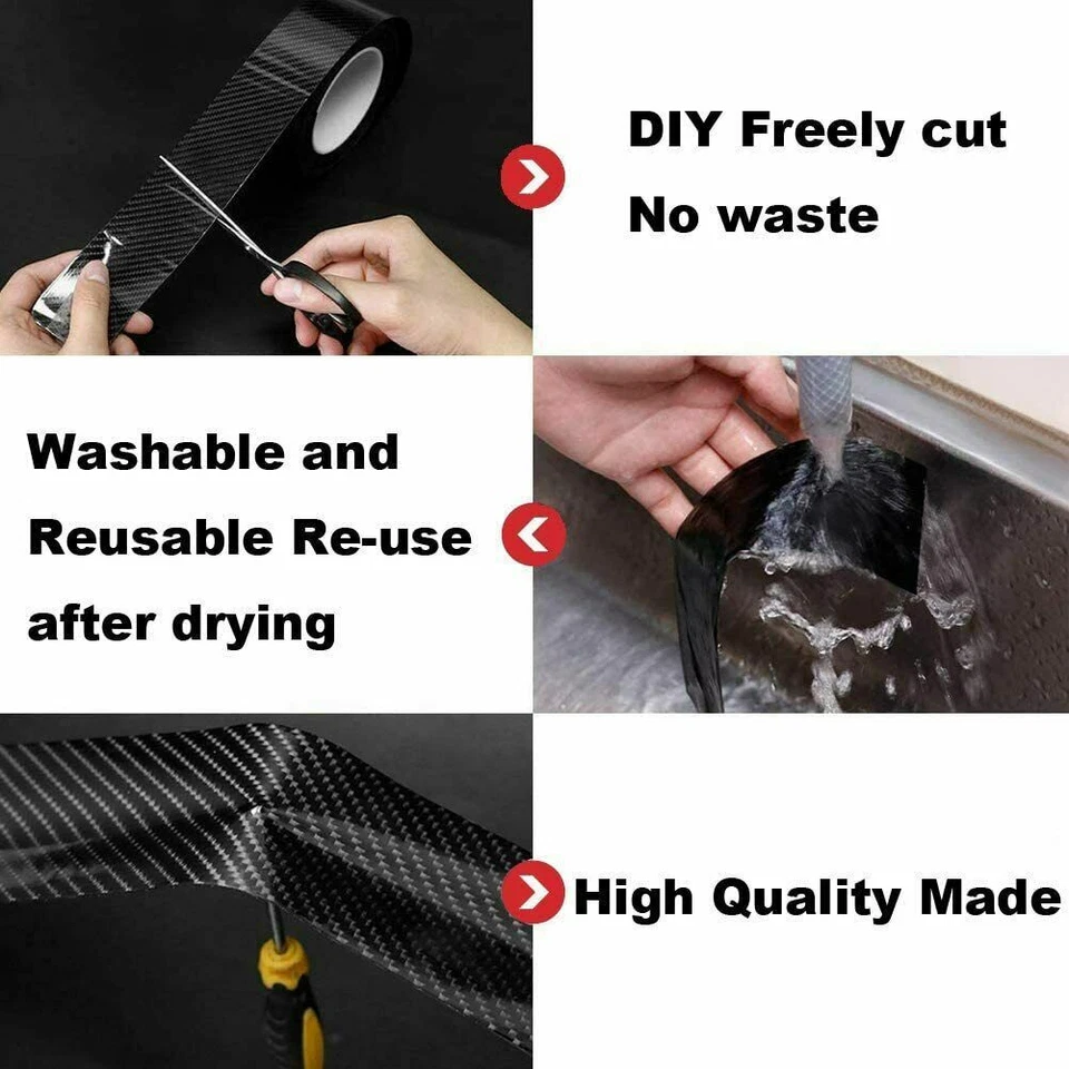 Car Door Edge Trim Car Sticker Bumper Corner Anti Scratch Protect For Lotus - image 4 of 4