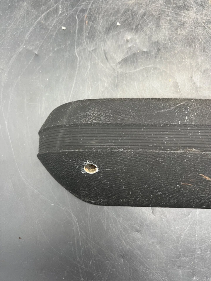 Volkswagen Van Bus 1968-1972 OEM panel interior puerta reposabrazos tirador negro Foto 3 de 4