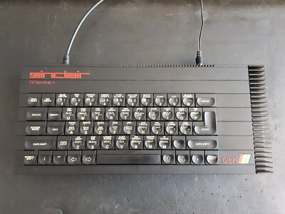 ULTRA RARE VINTAGE SINCLAIR ZX SPECTRUM 128 TOAST RACK COMPUTER