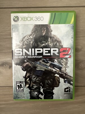 Sniper: Ghost Warrior 2 (Microsoft Xbox 360, 2013) Complete CIB Very Good 