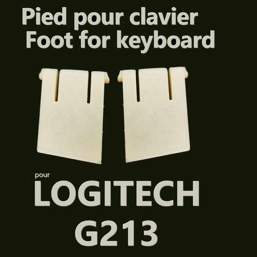 LOGITECH G213 Keyboard Spare Replacement Tilt Leg Stand Foot Feet pied