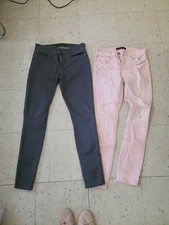 Women's EXPRESS Mid Rise Leggings Size 4R Lot of 2