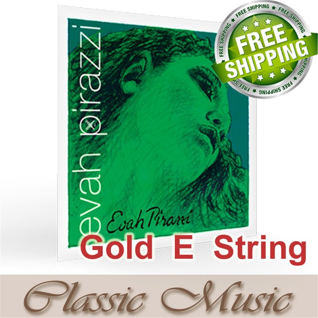 Pirastro Evah Pirazzi Violin Strings Full Set 4/4 Gold E Ball End Free
