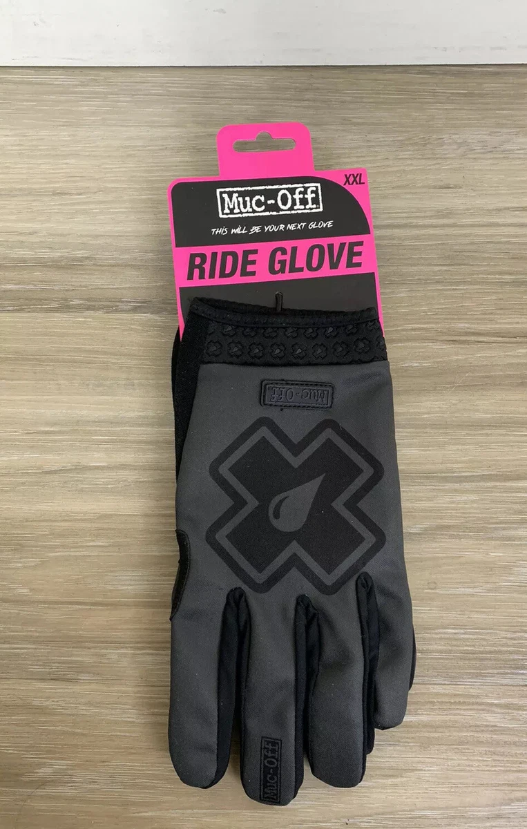 Muc Off MTB Gloves Black Grey XXLarge eBay