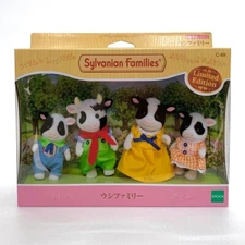 Sylvanian Families Cow Family Set C-69 Calico Critters Epoch Japan