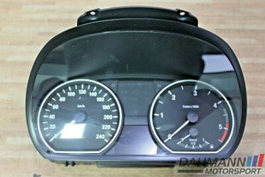 TACHOMETER Original + BMW 1er E81 E82 E87 E88 118d N47 + Kombiinstrument 9187046