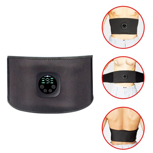 EMS Abdominal Muscle Toning Trainer ABS Stimulator Fitness Slimming Belt Workout - Picture 4 of 11