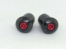 bikinGreen  Machined Bar end cap / Handlebar plug  "Black" Road BIKE