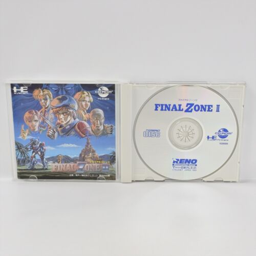 Final Zone II 2 PC Engine CD 7303 Pe - Foto 1 di 6