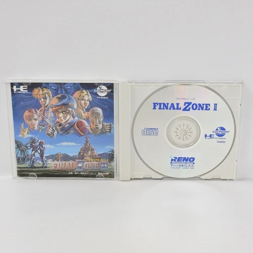 FINAL ZONE II 2 PC Engine CD 7303 pe