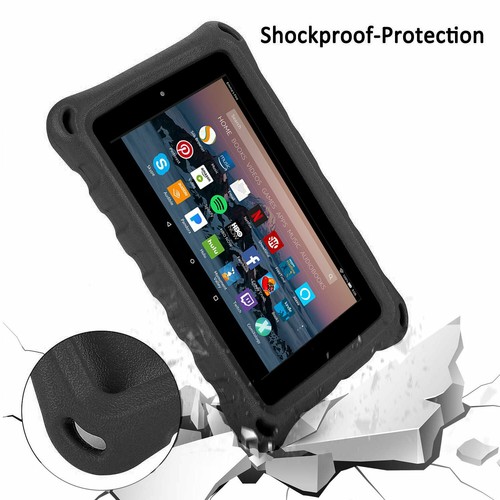 For Amazon Fire 7 inch 2022/ Fire HD 8" (2024/2022) Protective Rugged Cover Case - Picture 4 of 26