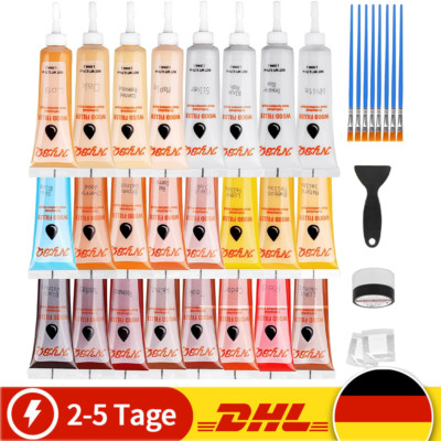 24 Farbe Fußboden-Reparatur-Set für Parkett Laminat Holz Möbel Boden Kork PVC
