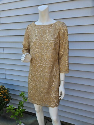 green emerald velvet dress Roberto Cavalli Brown Gold 3/4 Sleeve Sequin Mini Dress  Buzz Vintage  Boutique