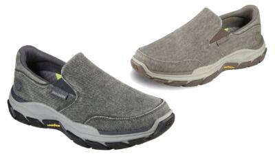 SKECHERS Men's Relaxed Fit, Air Cooled Mem Foam, Goodyear Soles