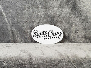Santa Cruz Guitar Company Sticker<>OVAL<>ORIGINAL