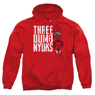 The Three Stooges ''Three Dumb Nyuks'' Hoodie, Sweatshirt or Long Sleeve T-Shirt