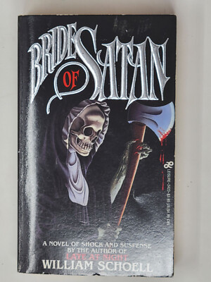 WILLIAM SCHOELL 1ST EDITION - Bride of Satan 1986 Paperbacks From