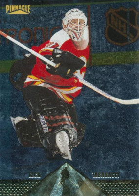1996-97 Pinnacle FOIL #66 RICK TABARACCI - Calgary Flames