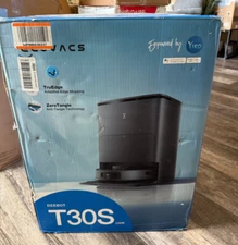 ECOVACS DEEBOT T30S Robot Vacuum and Mop, 11000Pa, Hot Water Mop Washing