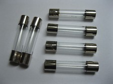 100 Pcs Fast Blow Glass Fuse 25A 250V 6mm x 30mm 6x30mm 630 New