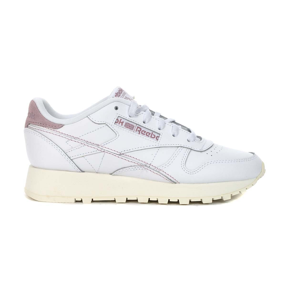 Reebok Women's Classic Leather Make It Yours White/Chalk/Lilac