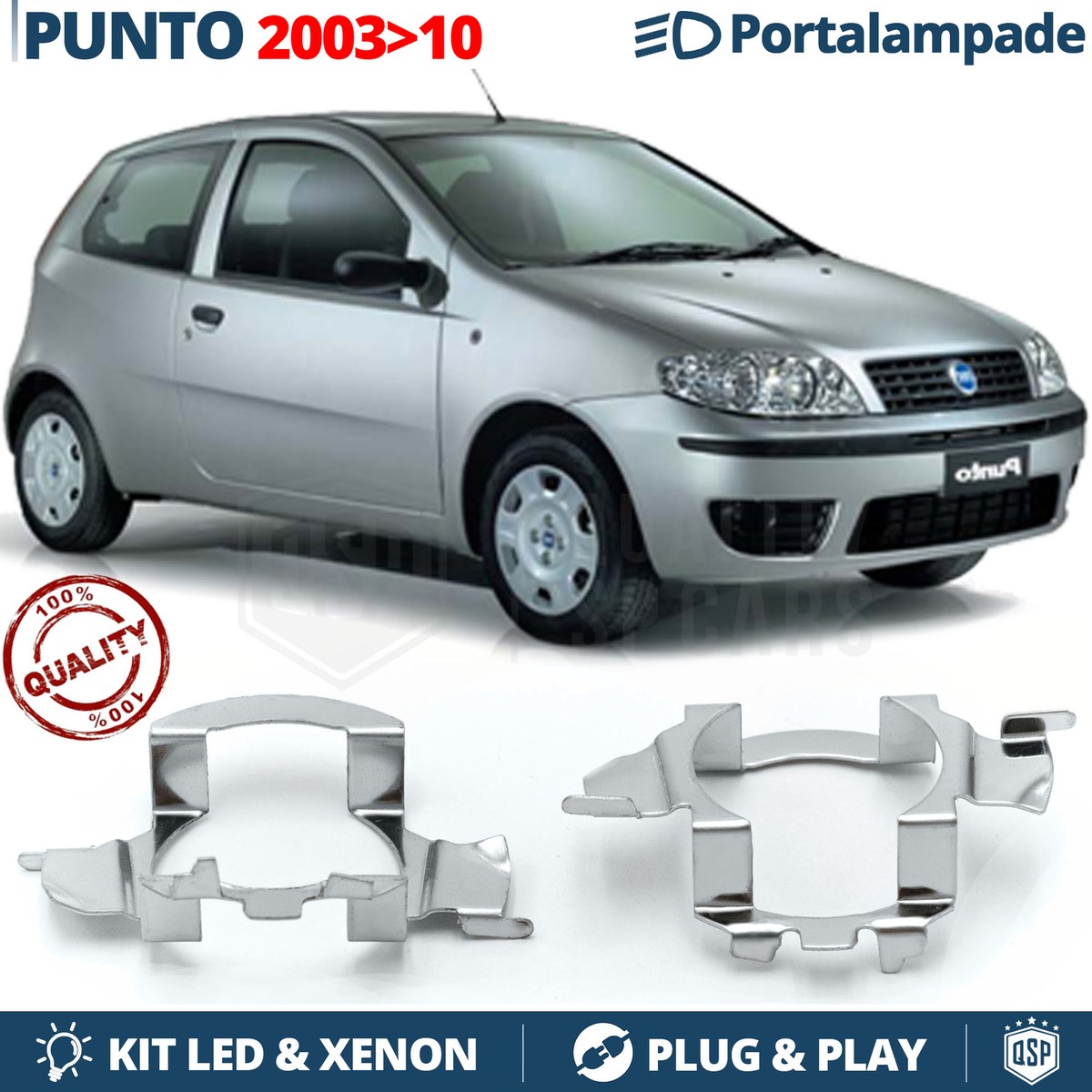 2 pz H7 Auto LED Faro Lampadina Adattatore H7 Auto Parti LED per Per OPEL Per Astra G Per Honda per CR-V per Mazda  34