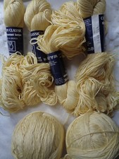 Super BIG Lot 19 oz TAHKI 100 Mercerised COTTON CLASSIC Yarn Yellow  3548