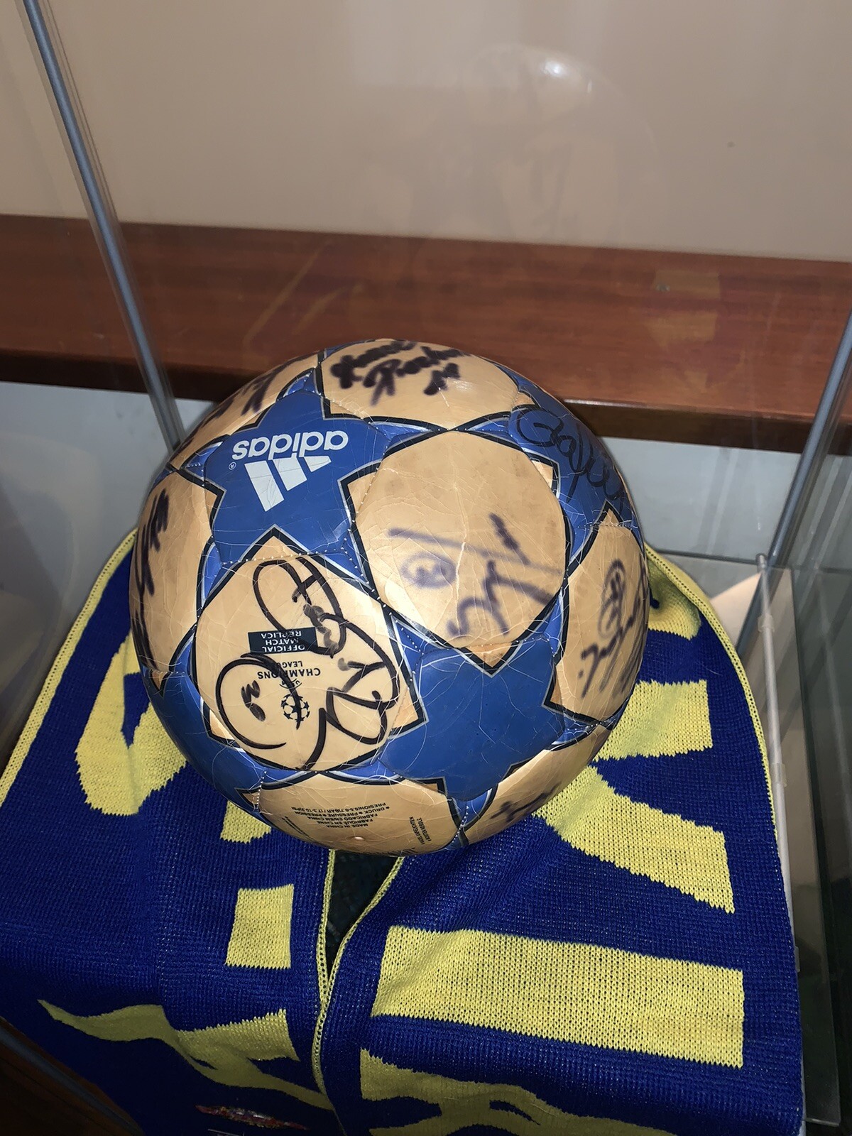 CERVIA CHAMPIONS BALL AUTOGRAPHED ITALY 1 SIGNED